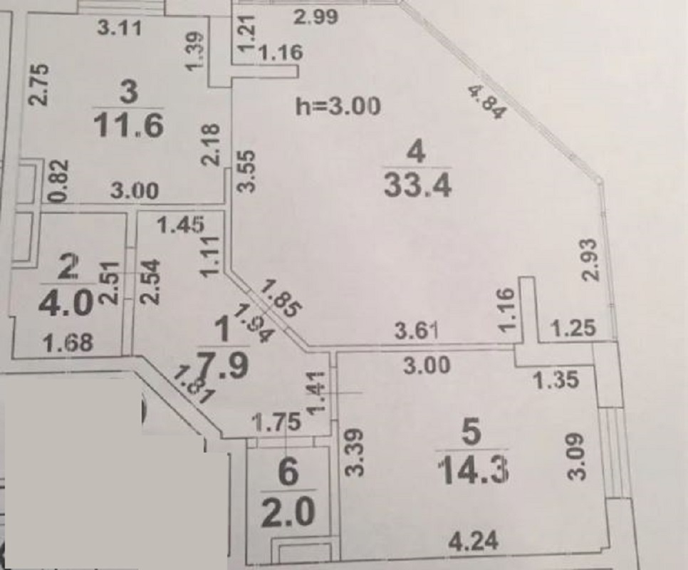 Квартира на вул. Вадатурского Алексея, 73 м², 95 000$ — FAKTOR