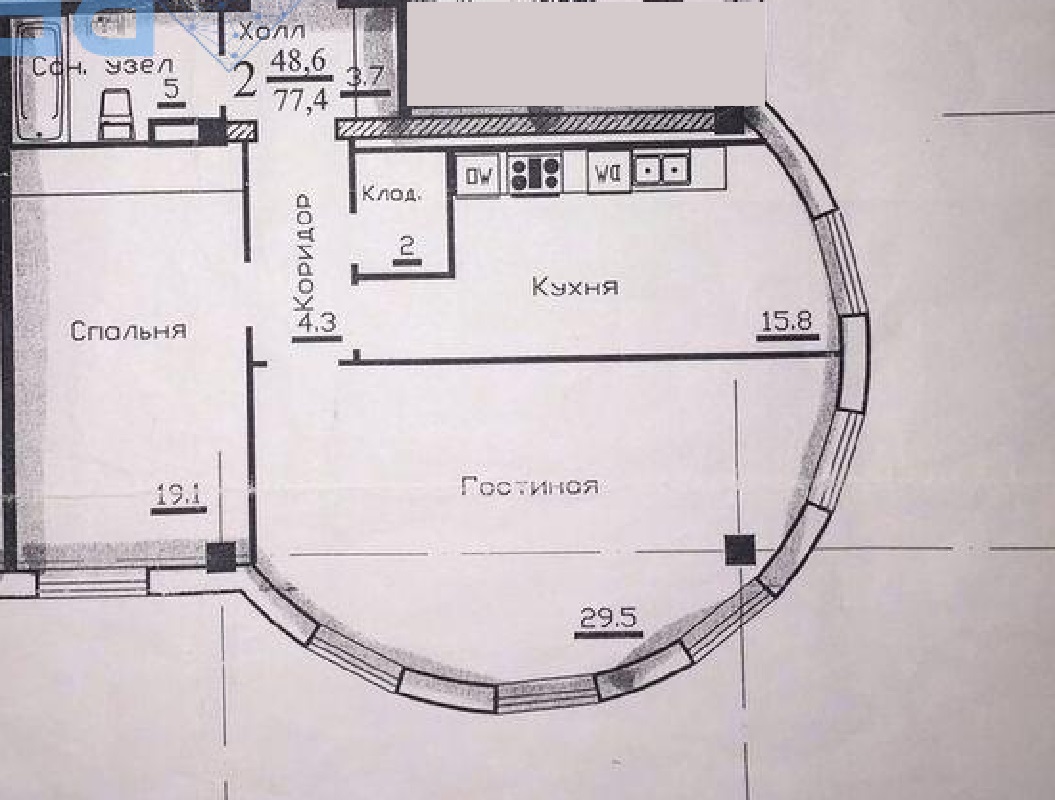 Квартира на ул. Екатерининская, 78 м², 78 000$ — FAKTOR