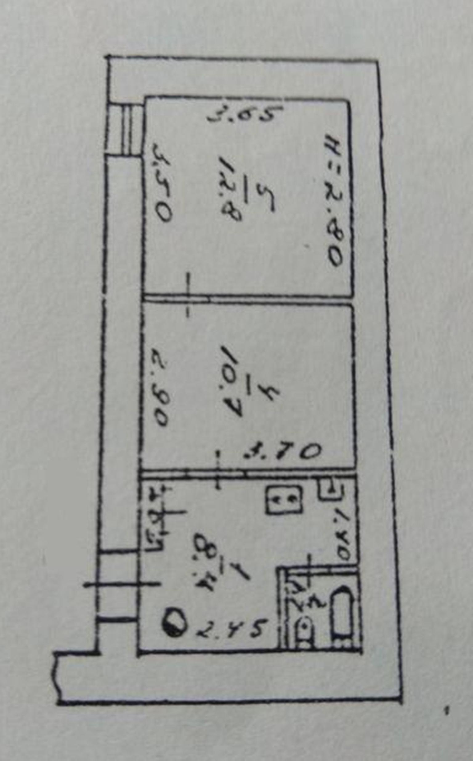 Квартира на вул. Адмирала Лазарева, 34 м², 23 000$ — FAKTOR