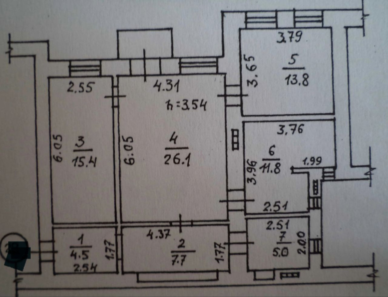 Квартира на ул. Ришельевская, 88 м², 189 000$ — FAKTOR