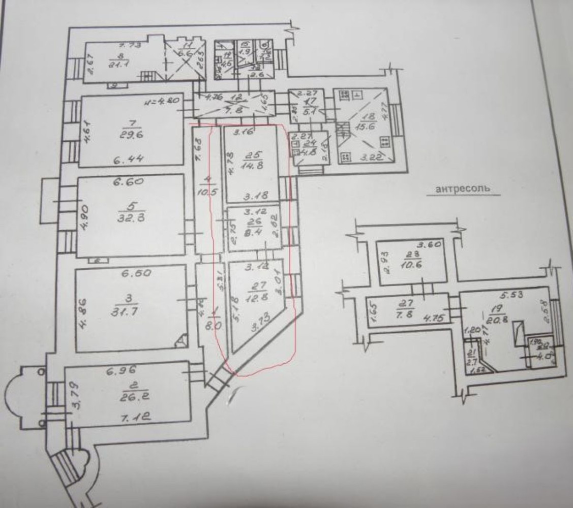 Квартира на ул. Софиевская, 53 м², 30 000$ — FAKTOR