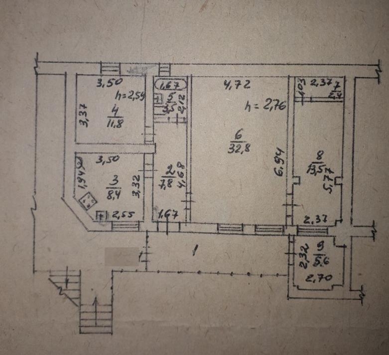 Квартира на вул. Нежинская, 84 м², 73 000$ — FAKTOR