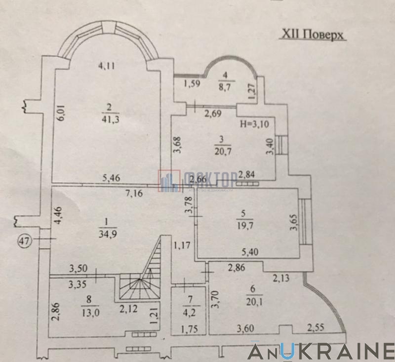 Квартира на ул. Каркашадзе пер., 293 м², 600 000$ — FAKTOR