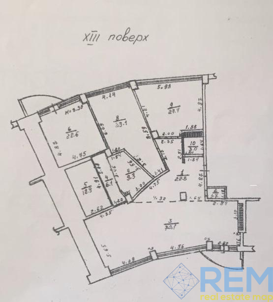 Квартира на вул. Литературная, 210 м², 400 000$ — FAKTOR