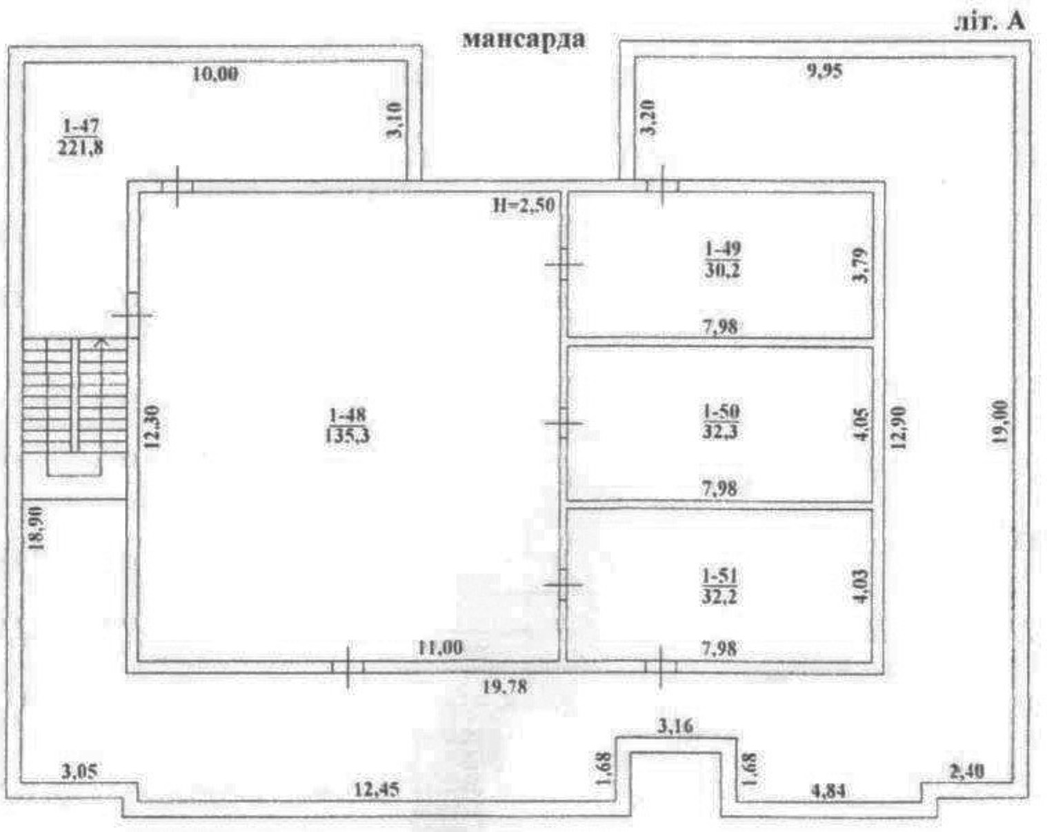 Коммерческая недвижимость на ул. Добровольского проспект, 1550 м², 1 300 000$ — FAKTOR