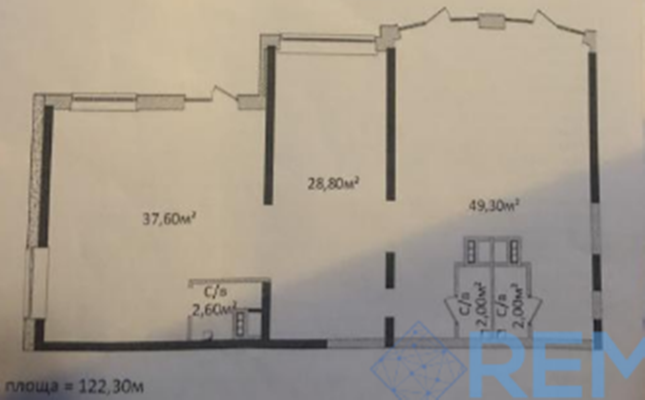 Коммерческая недвижимость на ул. Гагарина проспект, 122 м², 170 000$ — FAKTOR