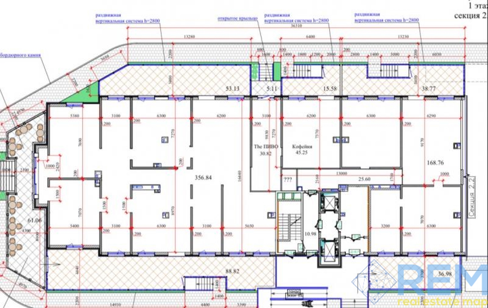 Коммерческая недвижимость на ул. Жемчужная, 977 м², 830 450$ — FAKTOR