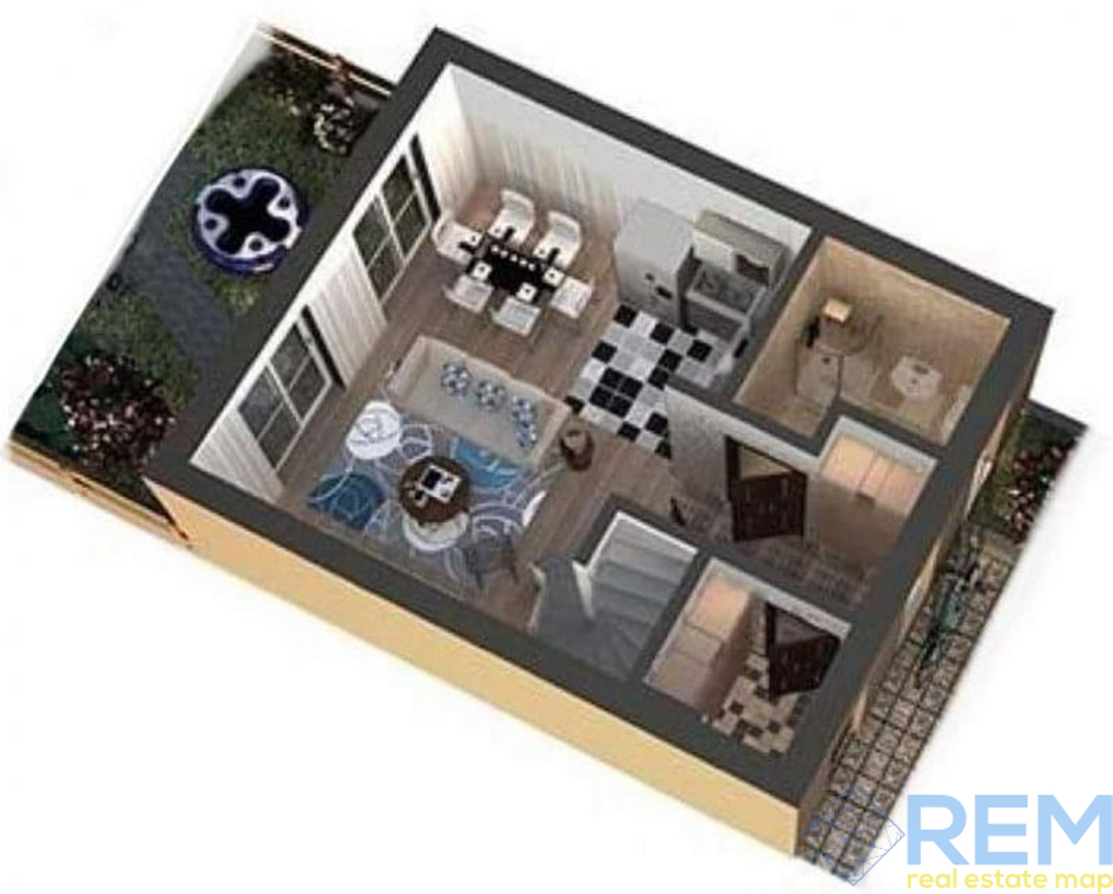Будинок на вул. Яблоневая, 96 м², 50 000$ — FAKTOR