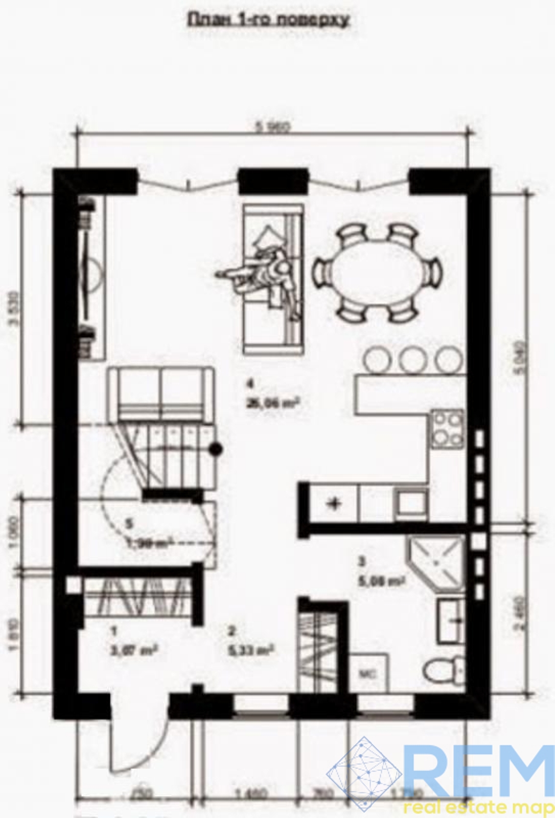 Будинок на вул. Яблоневая, 96 м², 50 000$ — FAKTOR