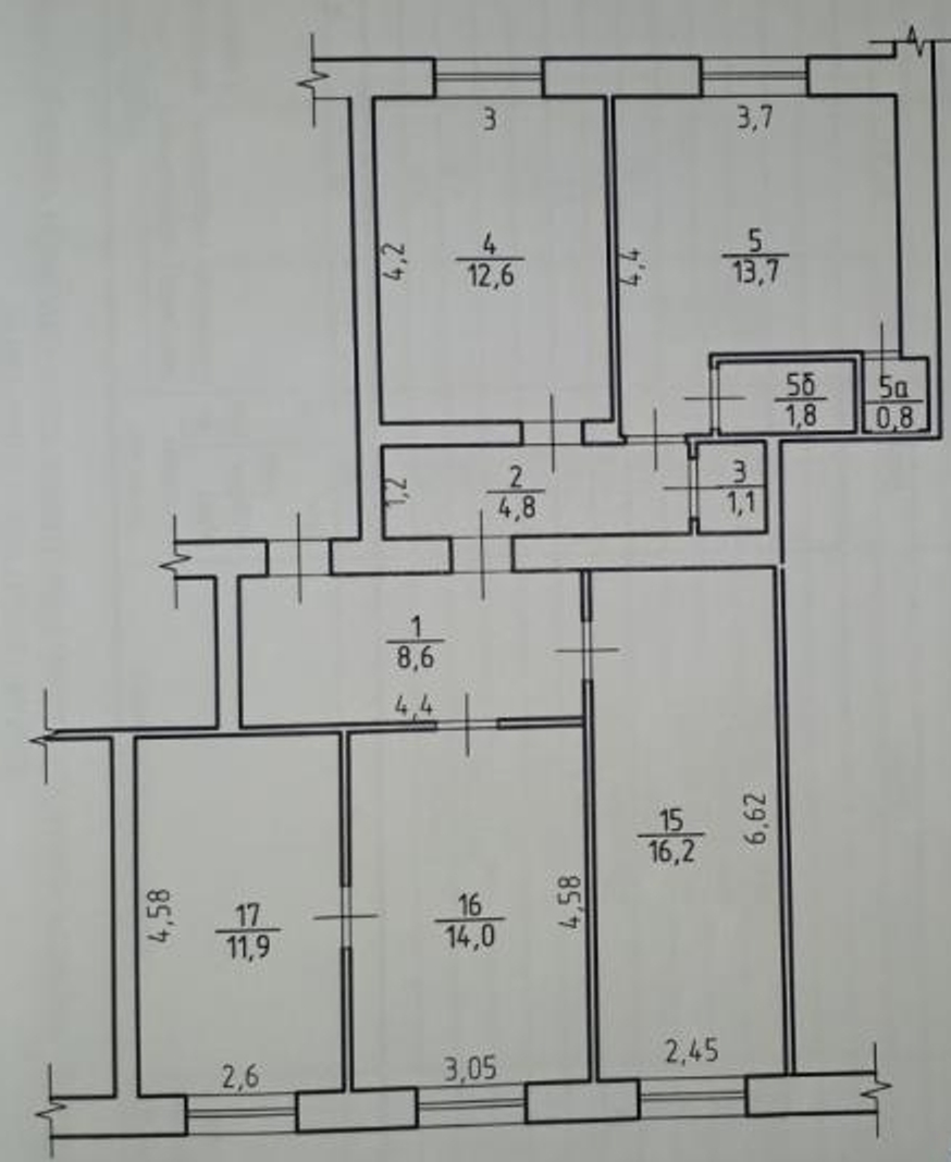 Квартира на вул. Пастера, 85 м², 67 000$ — FAKTOR
