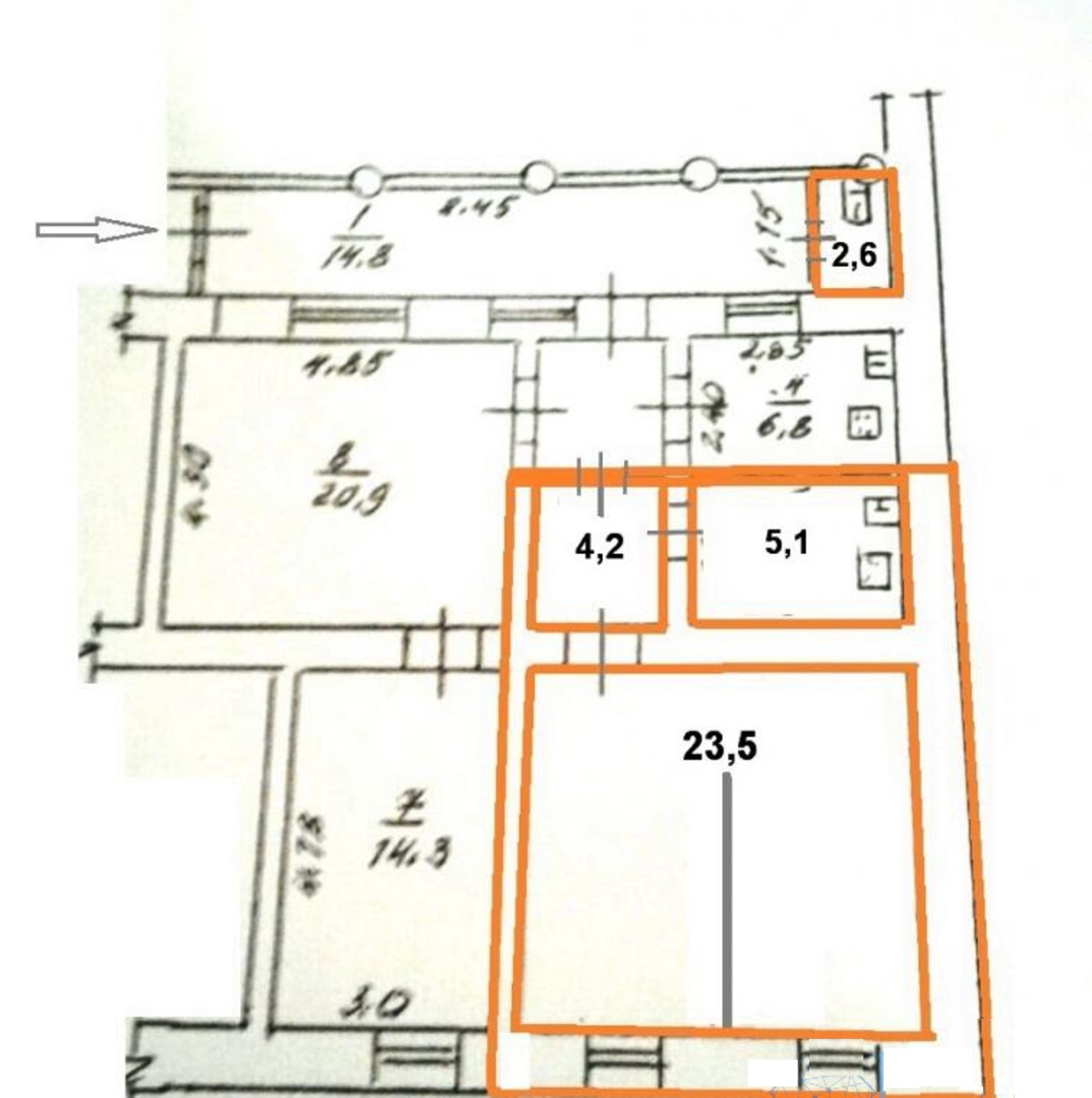 Квартира на ул. Нежинская, 95 м², 58 000$ — FAKTOR
