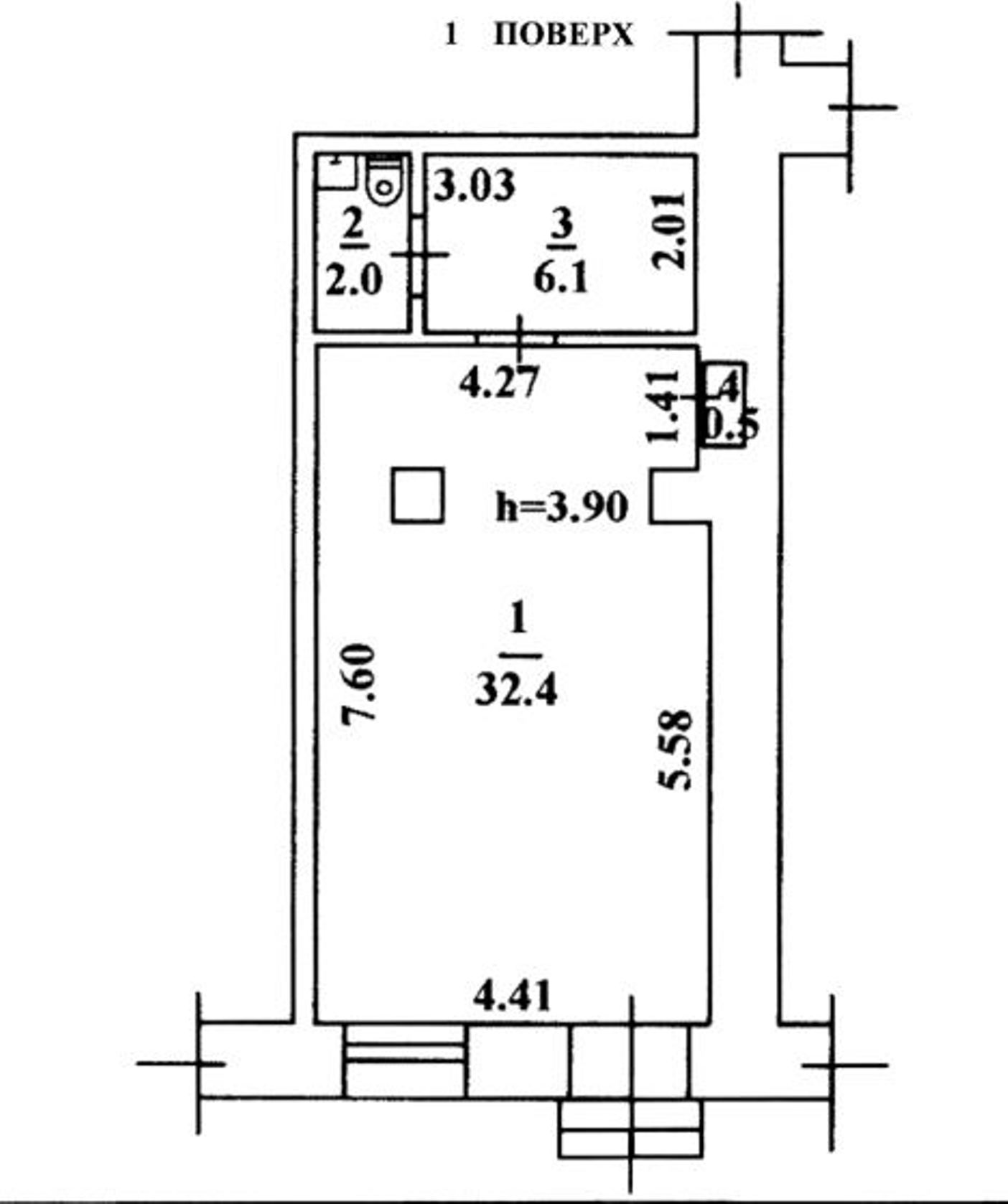Коммерческая недвижимость на ул. Троицкая, 41 м², 200 000$ — FAKTOR