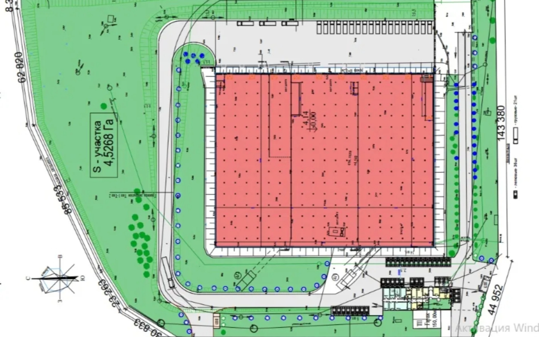 Коммерческая недвижимость на ул. Целинная, 11365 м², 1 700 000$ — FAKTOR