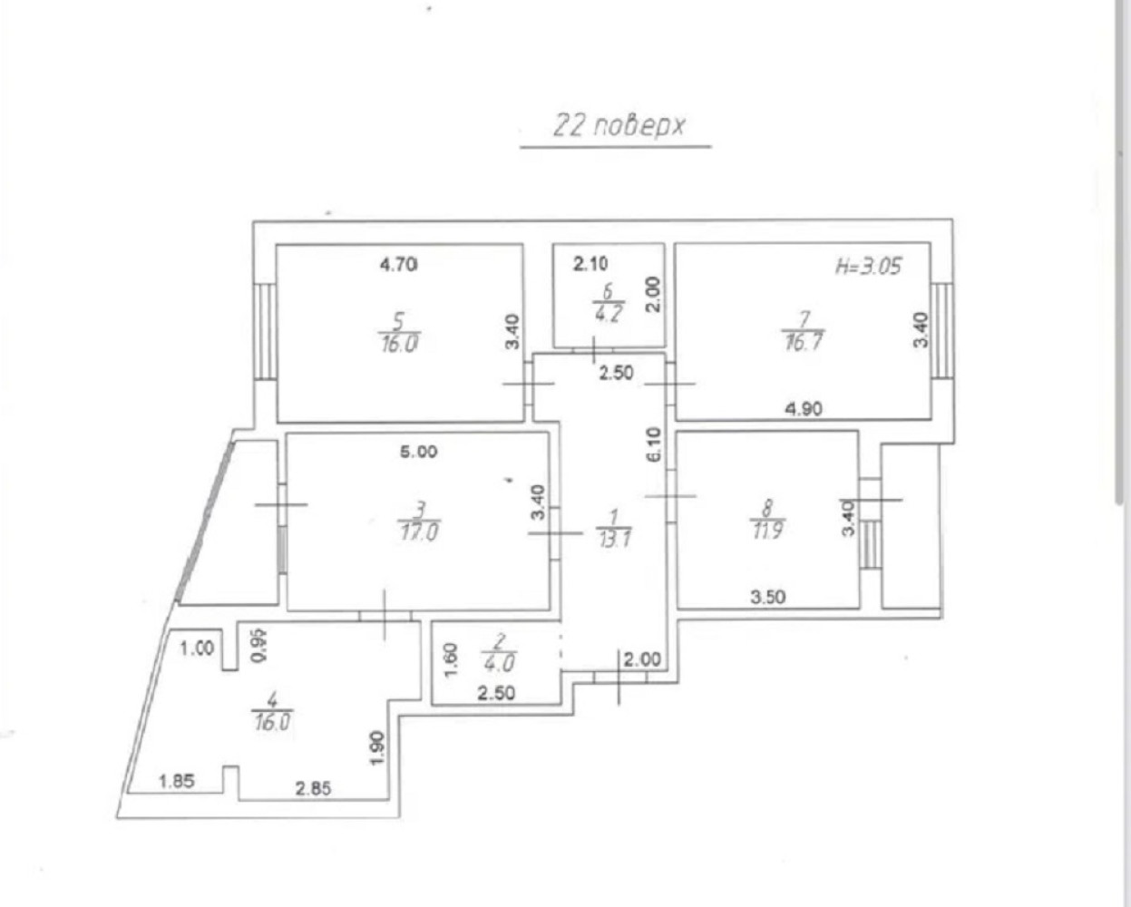 Квартира на вул. Армейская, 105 м², 120 000$ — FAKTOR