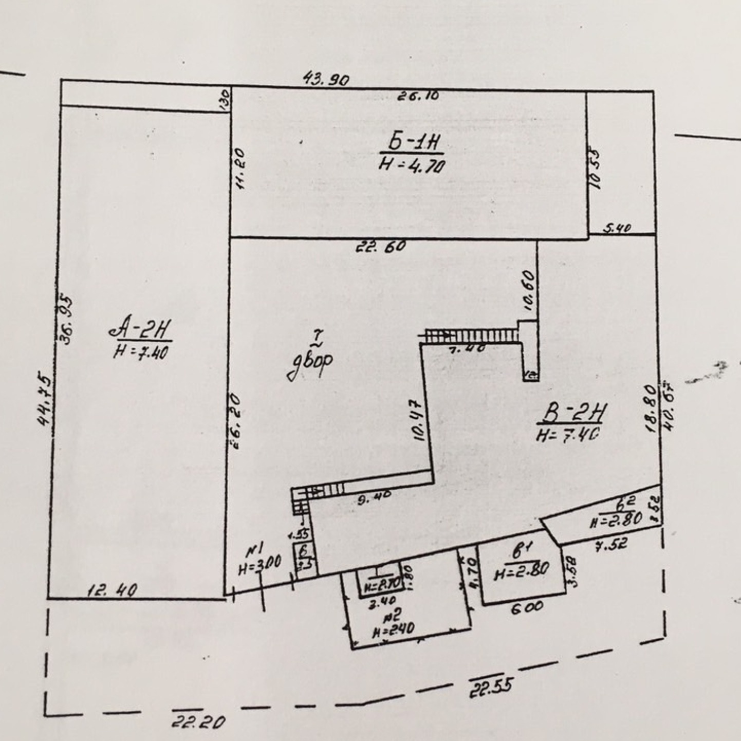 Коммерческая недвижимость на ул. Бассейный 2-й пер., 1570 м², 350 000$ — FAKTOR