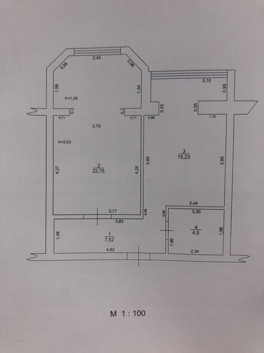 Квартира на вул. Старицкого, 54 м², 53 000$ — FAKTOR
