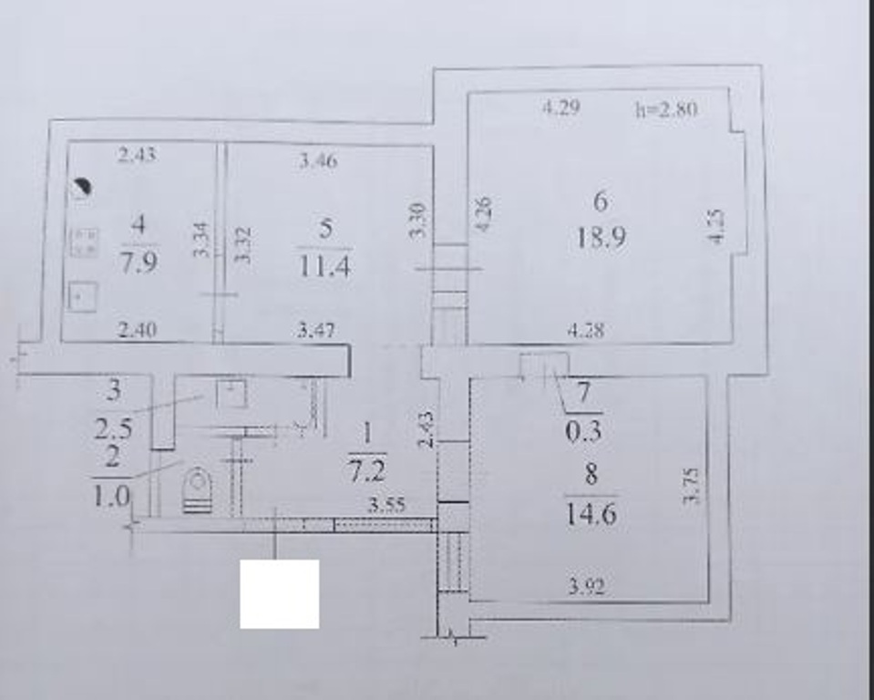 Квартира на вул. Ришельевская, 64 м², 65 000$ — FAKTOR