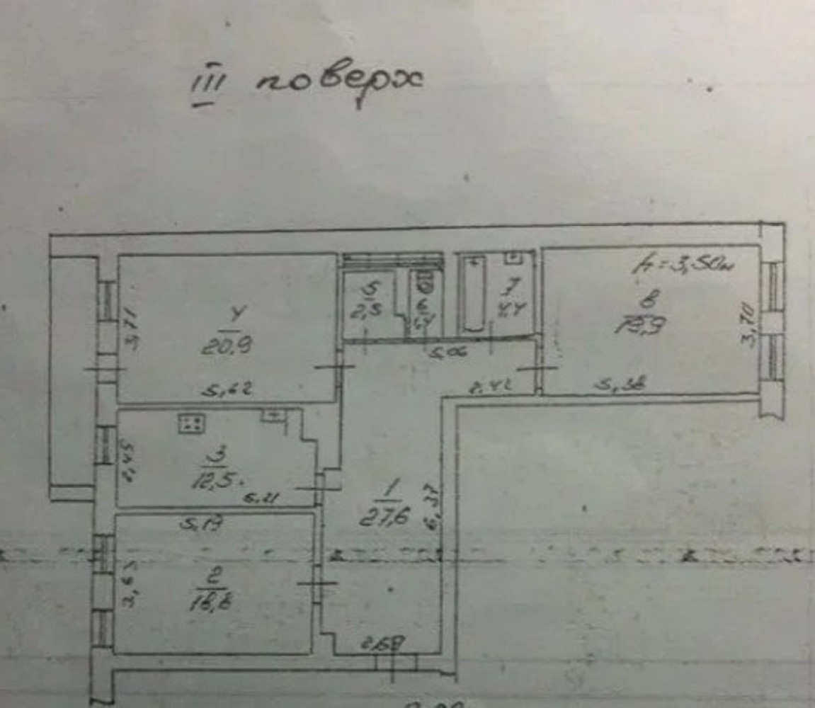 Квартира на ул. Бреуса, 112 м², 72 000$ — FAKTOR