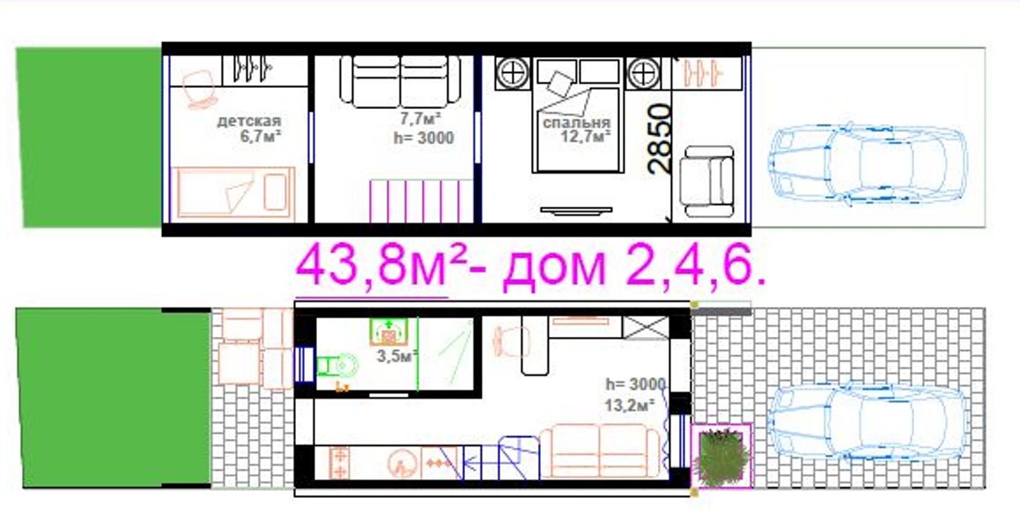 Будинок на вул. Береговая, 45 м², 35 850$ — FAKTOR