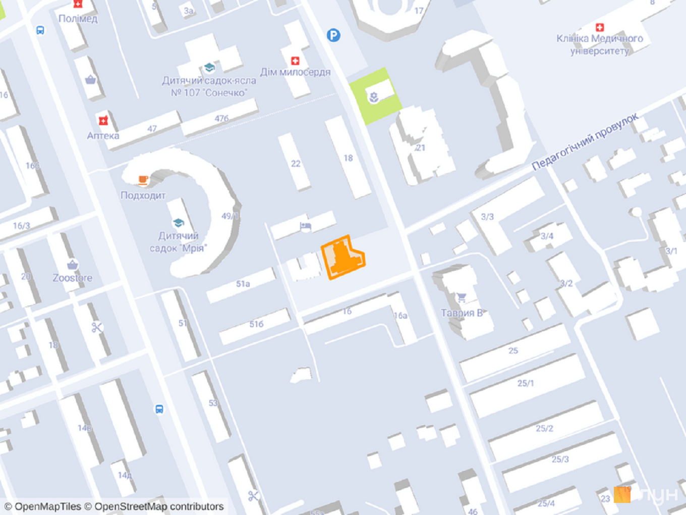 Коммерческая недвижимость на ул. Педагогическая, 53 м², 75 000$ — FAKTOR