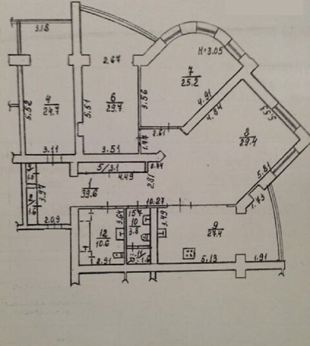 Квартира на ул. Каркашадзе пер., 202 м², 450 000$ — FAKTOR