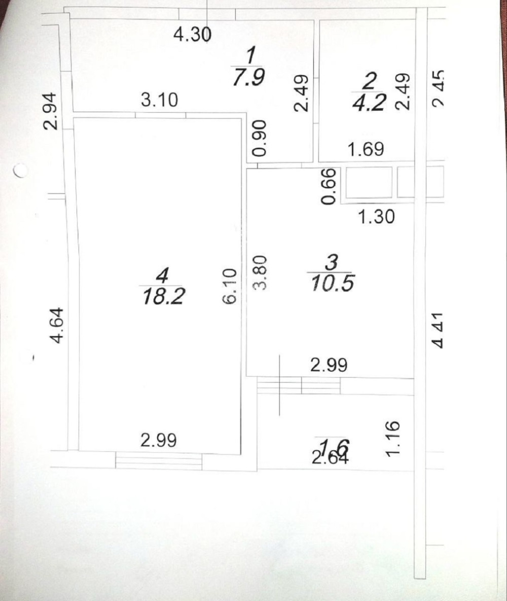 Квартира на ул. Краснова, 42 м², 58 000$ — FAKTOR