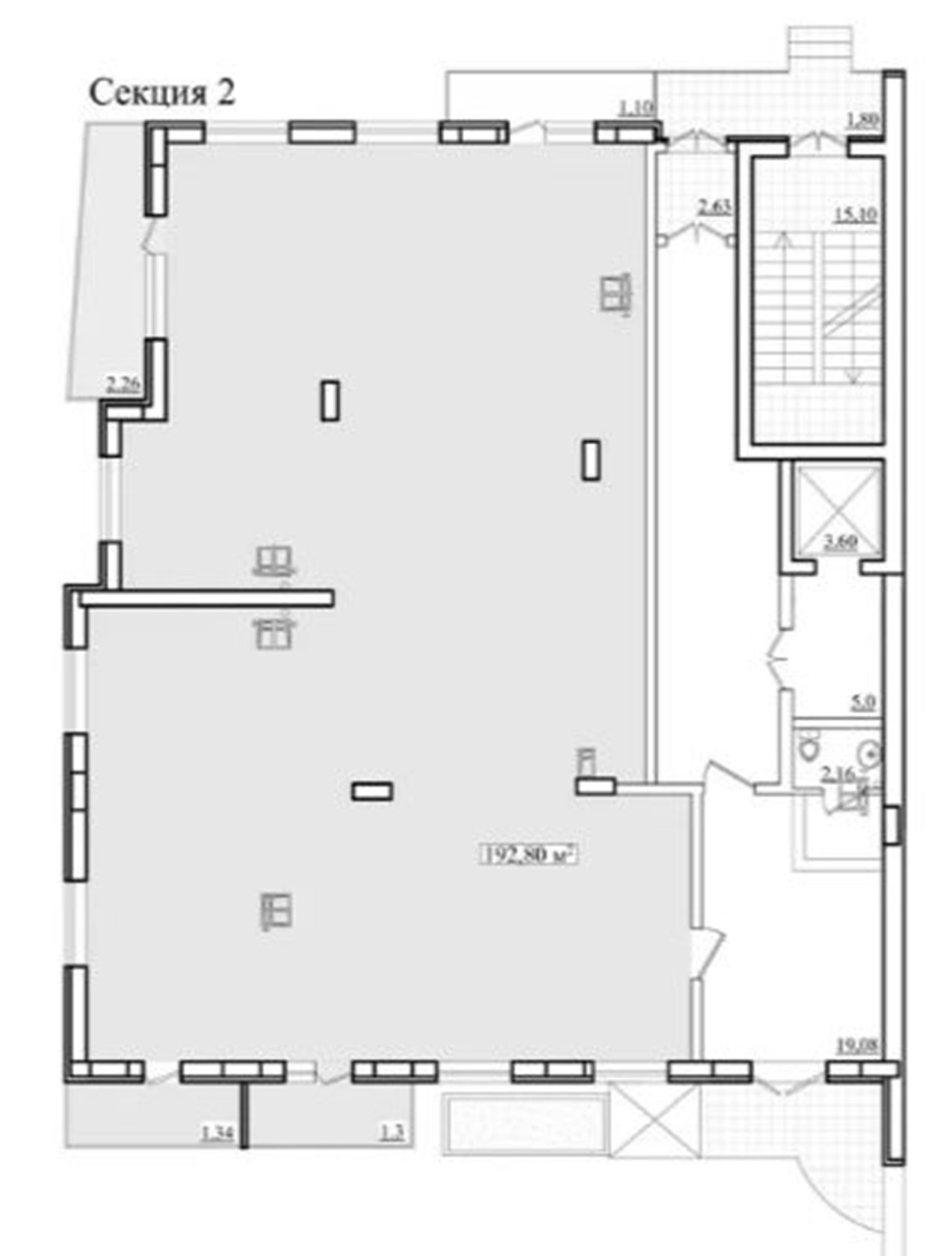 Коммерческая недвижимость на ул. Ванный пер, 192 м², 231 000$ — FAKTOR