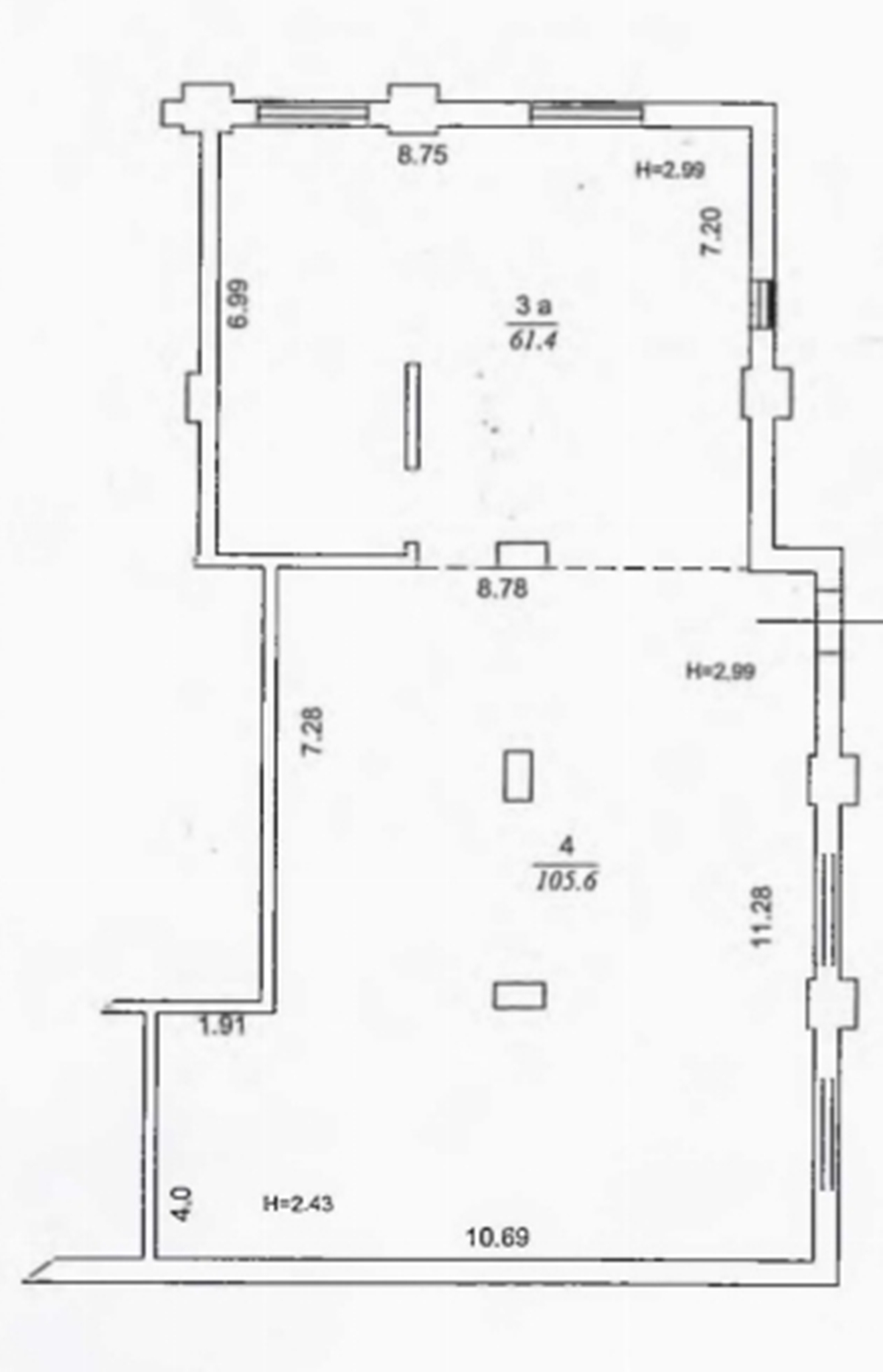 Коммерческая недвижимость на ул. Костанди, 167 м², 115 000$ — FAKTOR