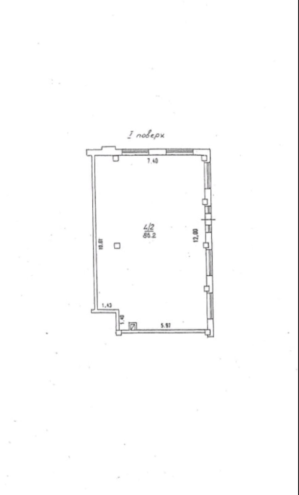 Коммерческая недвижимость на ул. Греческая (область), 86 м², 82 000$ — FAKTOR