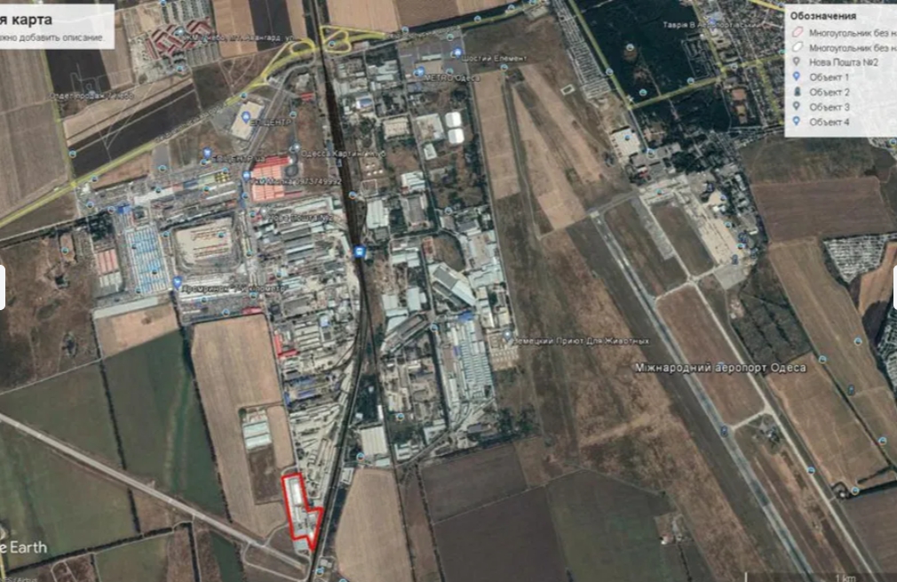 Комерційна нерухомість на вул. Базовая, 16000 м², 3 700 000$ — FAKTOR