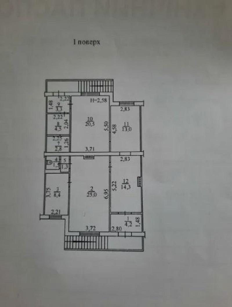 Коммерческая недвижимость на ул. Светлый пер, 100 м², 95 000$ — FAKTOR
