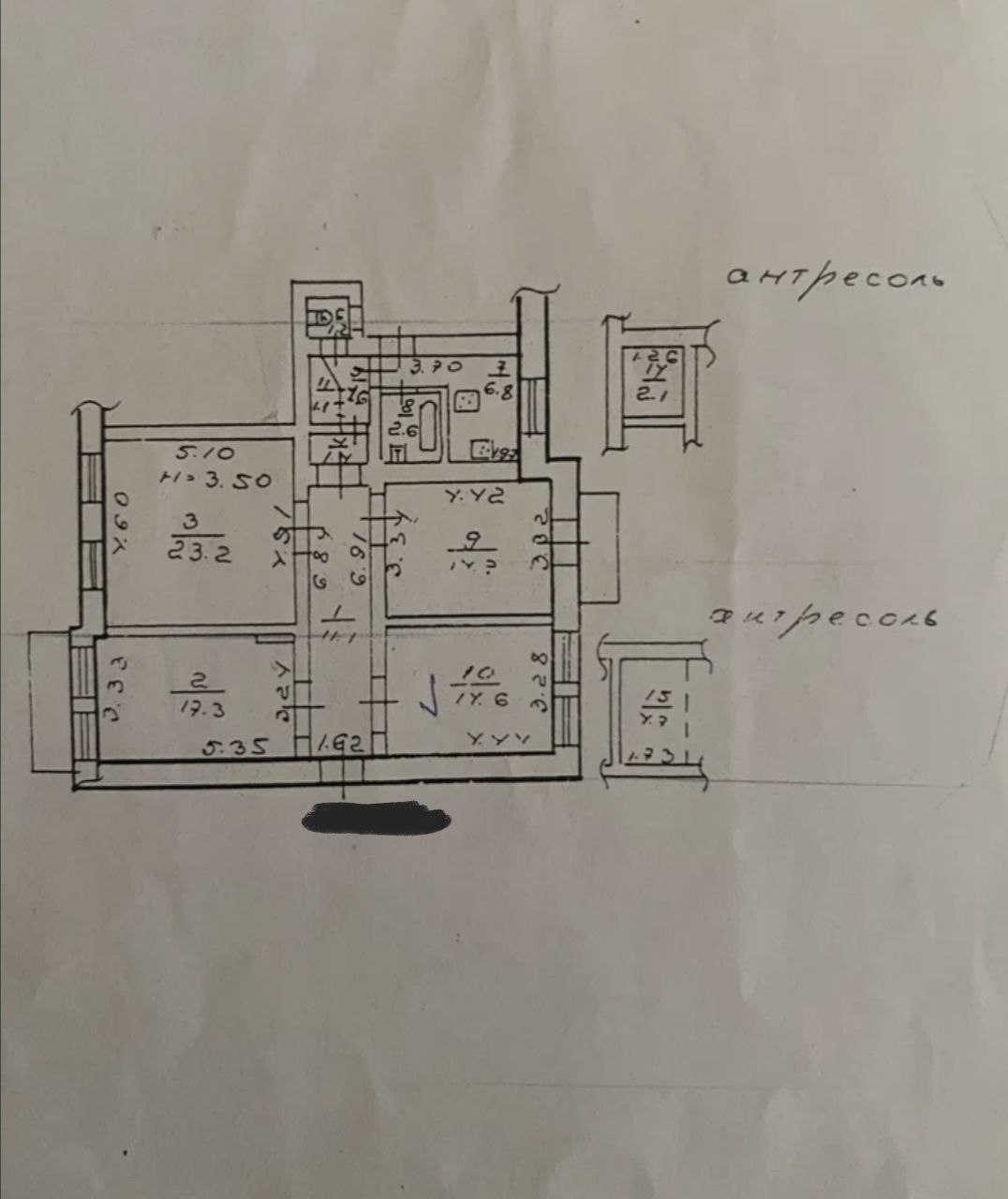 Квартира на ул. 10 Апреля, 22 м², 8 000$ — FAKTOR