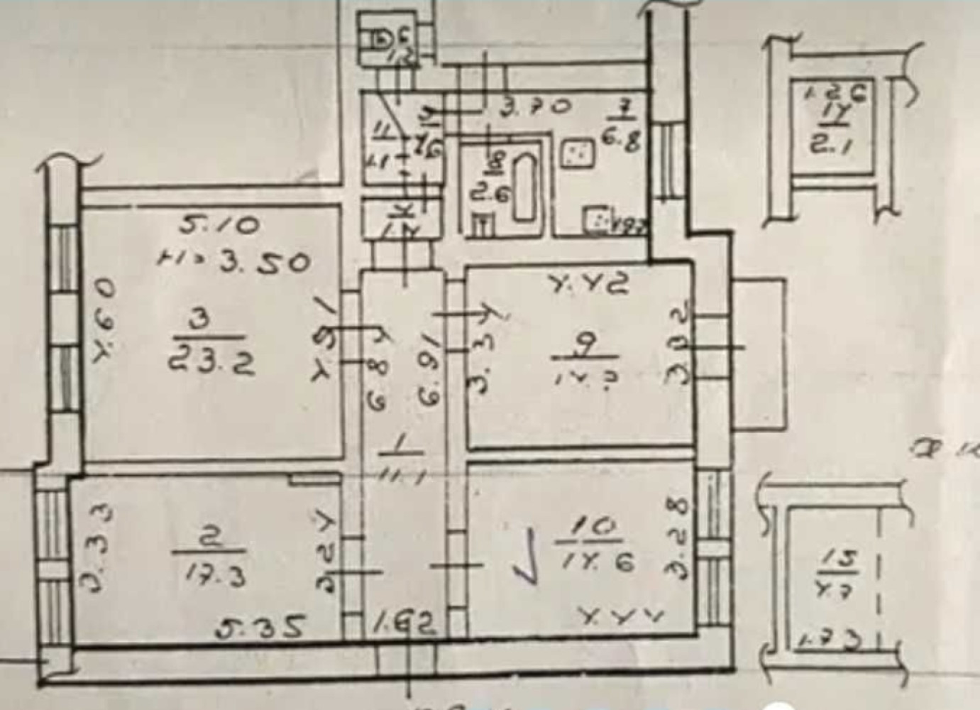 Квартира на ул. 10 Апреля, 22 м², 8 000$ — FAKTOR