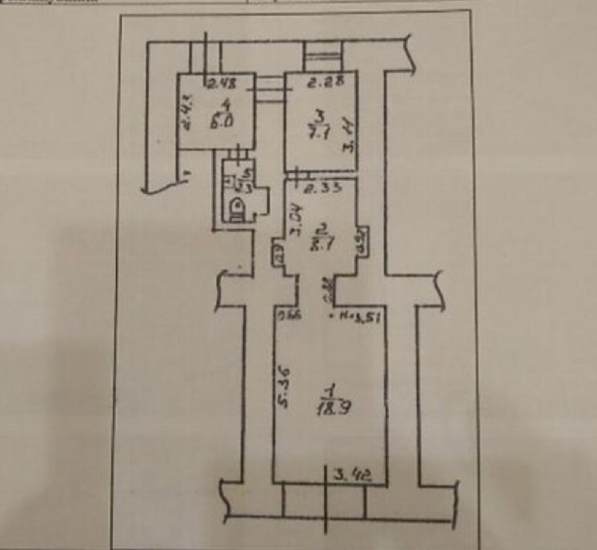 Коммерческая недвижимость на ул. Коблевская, 42 м², 88 000$ — FAKTOR