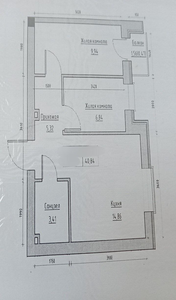 Квартира на вул. Южная, 41 м², 29 500$ — FAKTOR