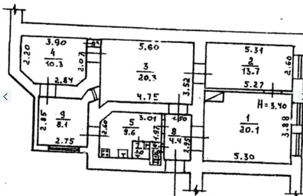 Квартира на ул. Большая Арнаутская, 90 м², 60 000$ — FAKTOR