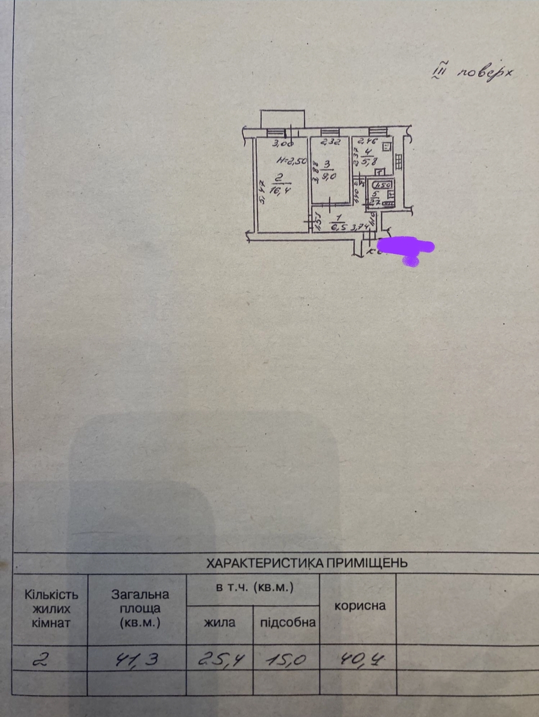 Квартира на вул. Запорожская, 41 м², 44 000$ — FAKTOR