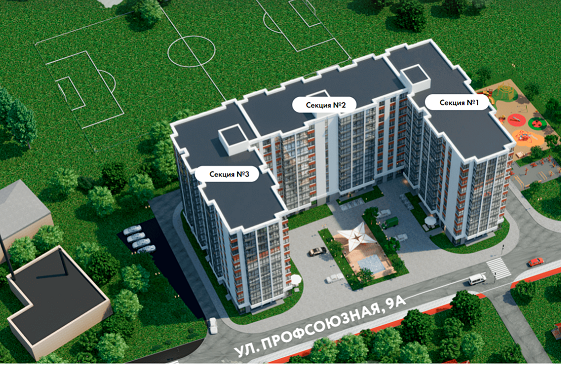 Квартира на ул. Профсоюзная, 39 м², 50 000$ — FAKTOR