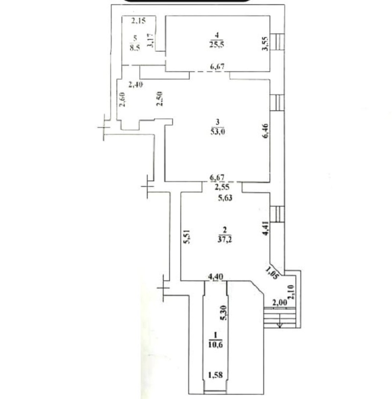 Коммерческая недвижимость на ул. Красный пер, 135 м², 57 000$ — FAKTOR