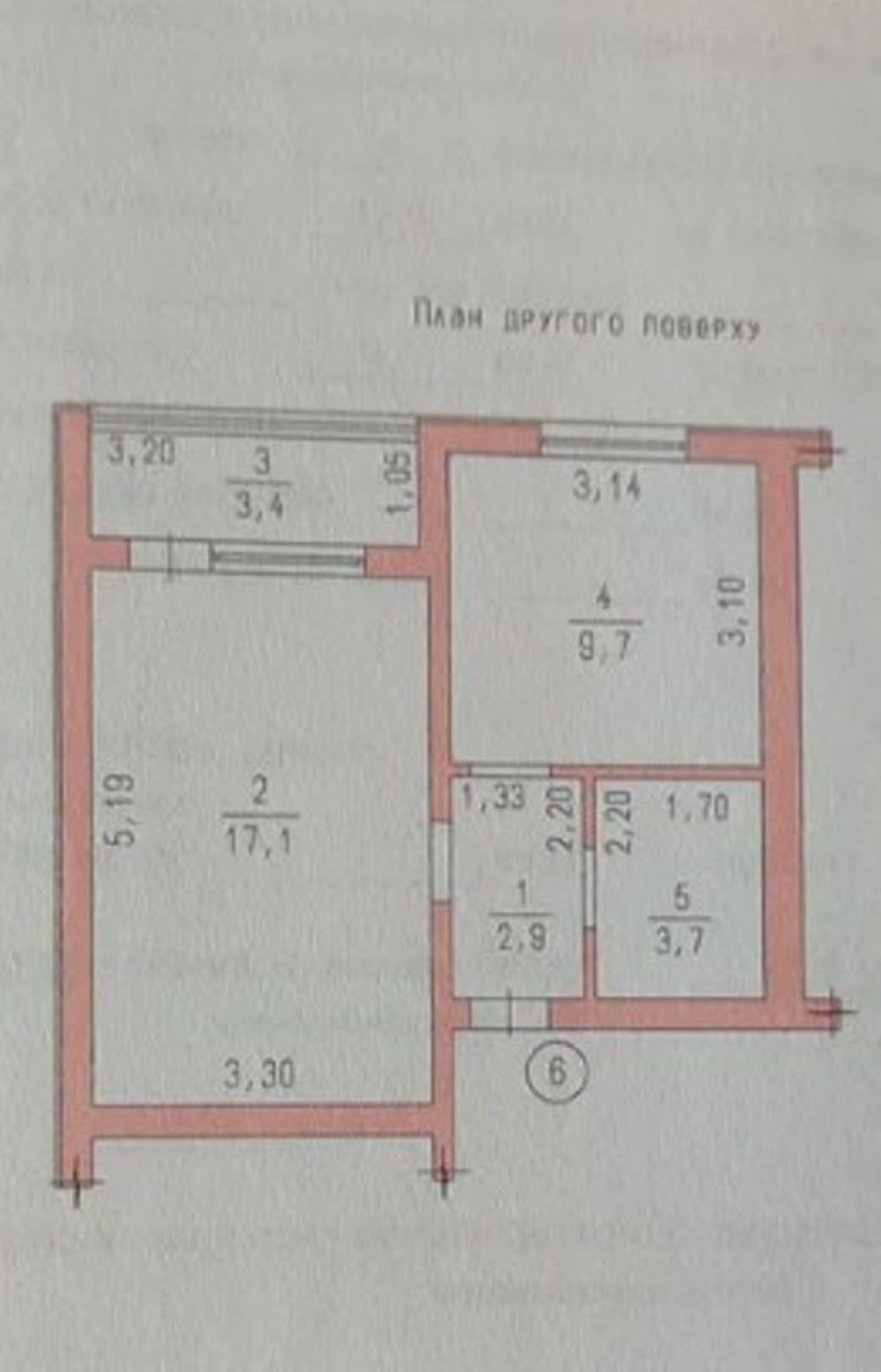 Квартира на ул. Трамвайная, 37 м², 39 000$ — FAKTOR