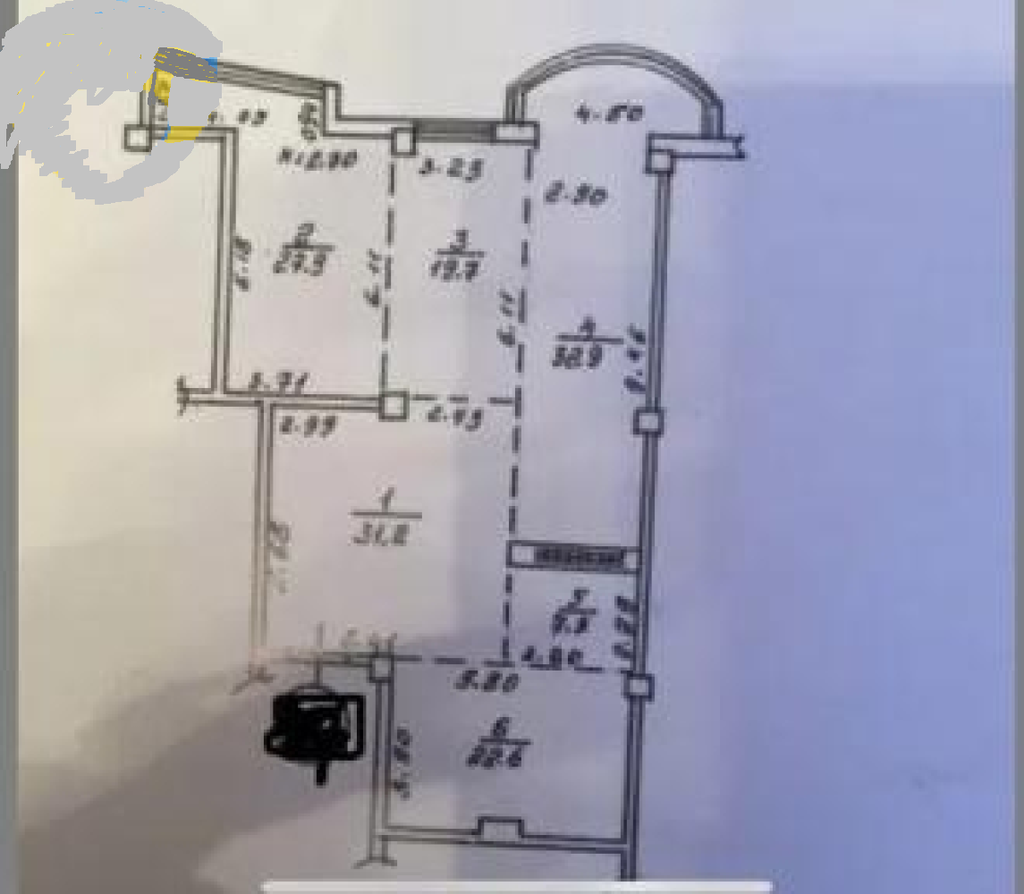 Квартира на вул. Обсерваторный пер, 132 м², 128 000$ — FAKTOR