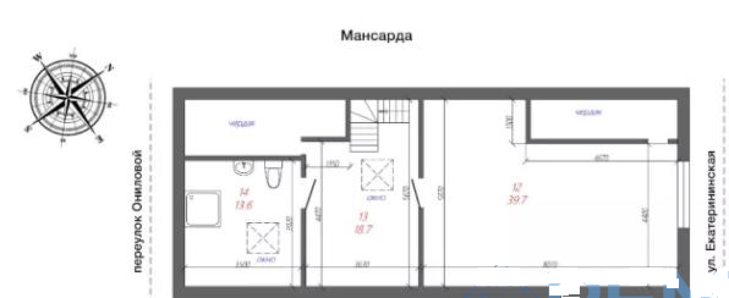 Квартира на ул. Ониловой пер, 225 м², 130 000$ — FAKTOR