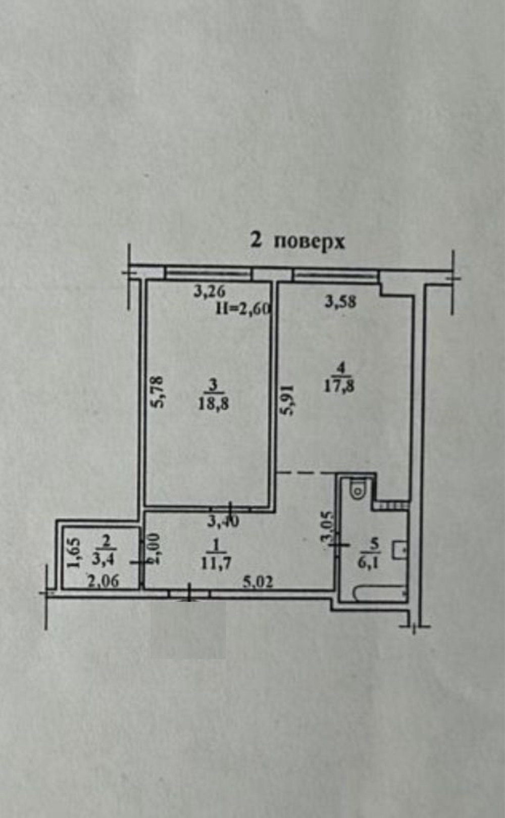 Квартира на вул. Дюковская, 57 м², 70 000$ — FAKTOR