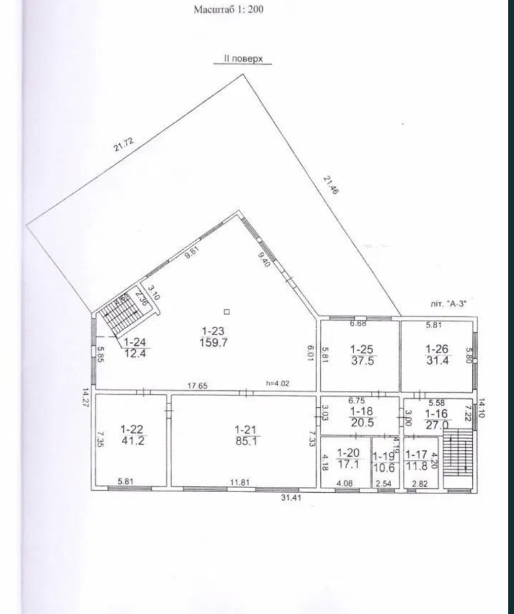 Комерційна нерухомість на вул. Жемчужная, 1850 м², 1 500 000$ — FAKTOR