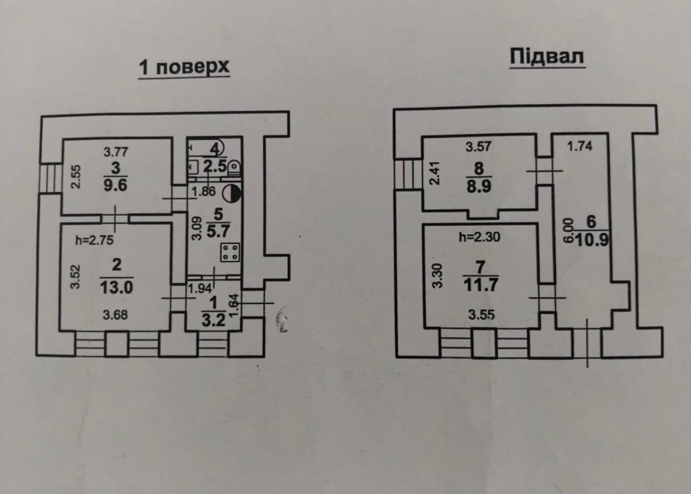 Квартира на вул. Разумовская, 66 м², 20 000$ — FAKTOR