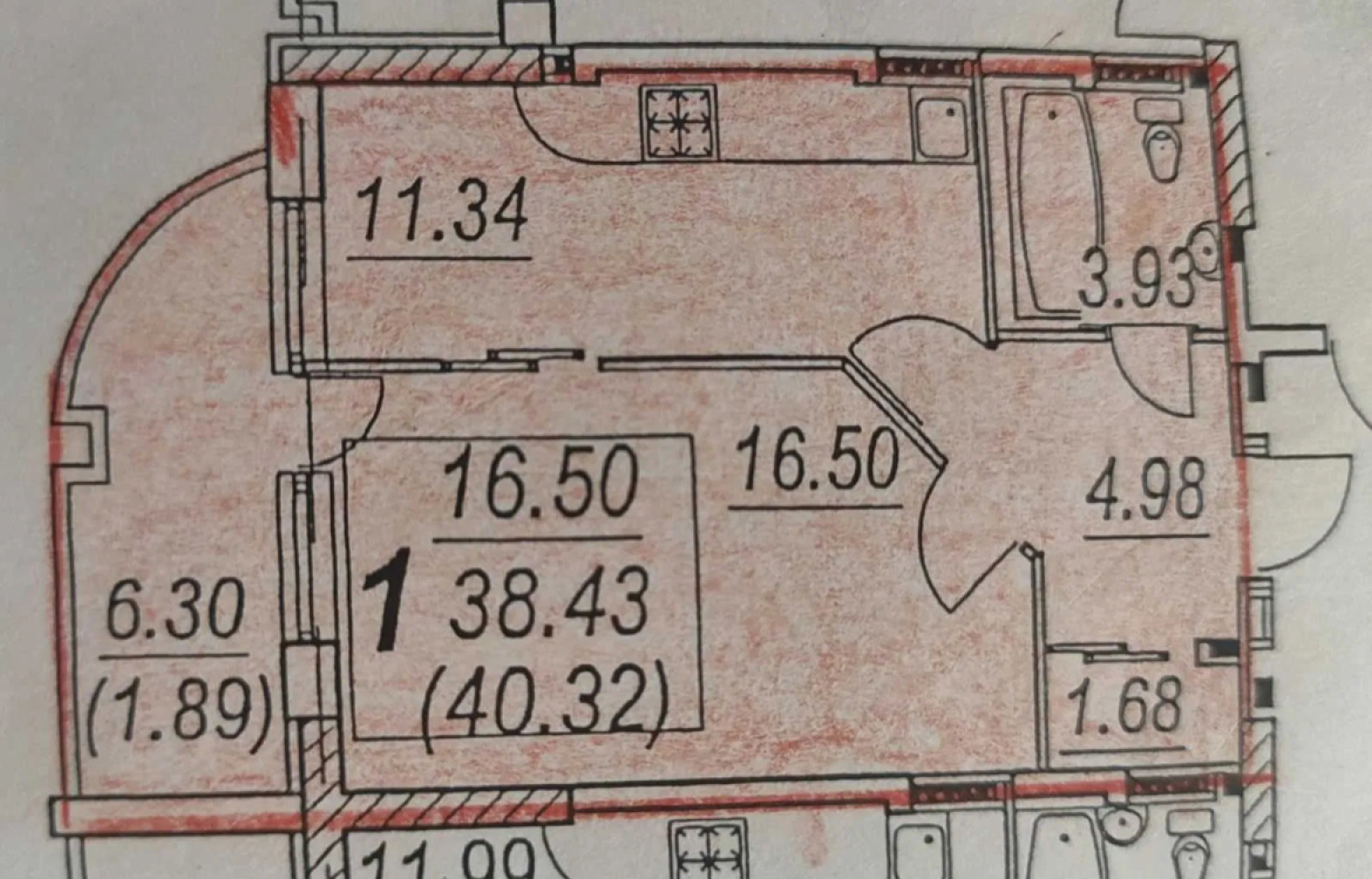 Квартира на вул. Вадатурского Алексея, 40 м², 30 000$ — FAKTOR