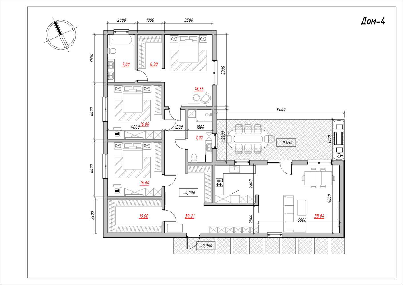Будинок на вул. Хаджибейская, 140 м², 70 000$ — FAKTOR