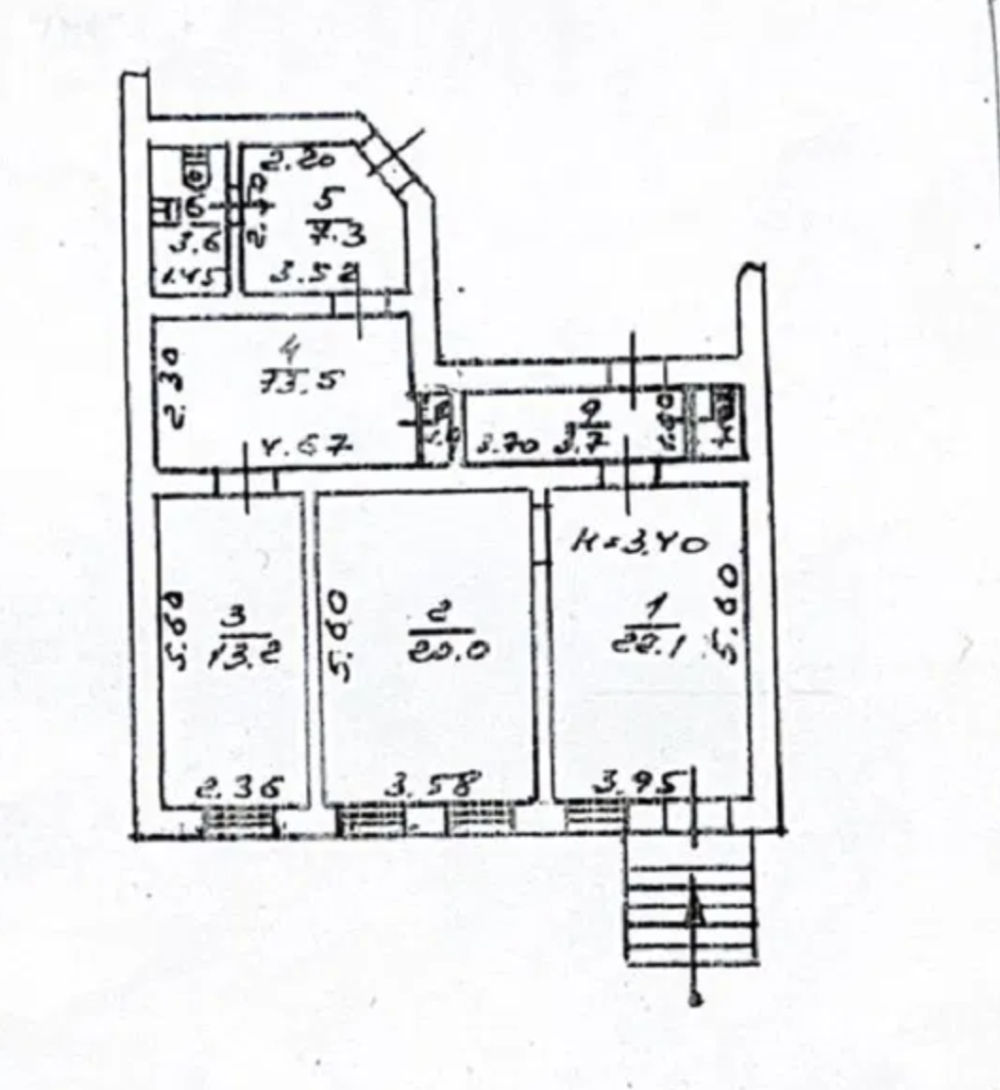 Комерційна нерухомість на вул. Коблевская, 85 м², 190 000$ — FAKTOR