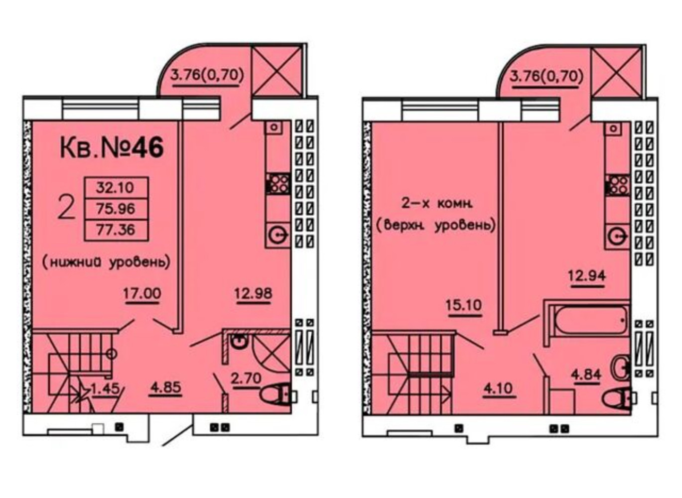 Квартира на вул. Семена Палия, 81 м², 56 700$ — FAKTOR