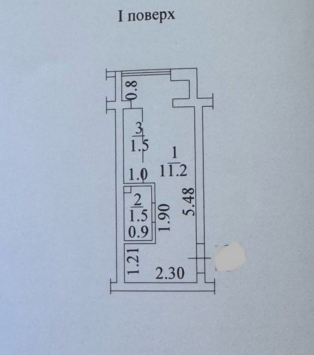 Квартира на вул. Первомайский 1-й пер, 15 м², 12 800$ — FAKTOR